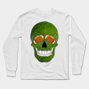 American Football Skull Long Sleeve T-Shirt